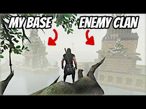 Baiting a Large Clan to Raid Me - Conan Exiles 2025