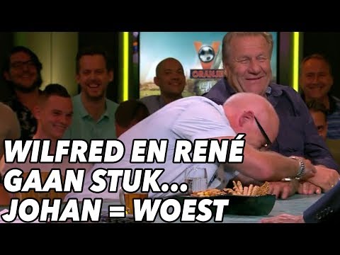Wilfred en René gaan stuk om openingsnummer; Johan is woest - VI ORANJE BLIJFT THUIS