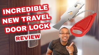 Incredible New Hotel Door Lock To Help Keep You Safe When Traveling | This Is A Perfect Travel Gift
