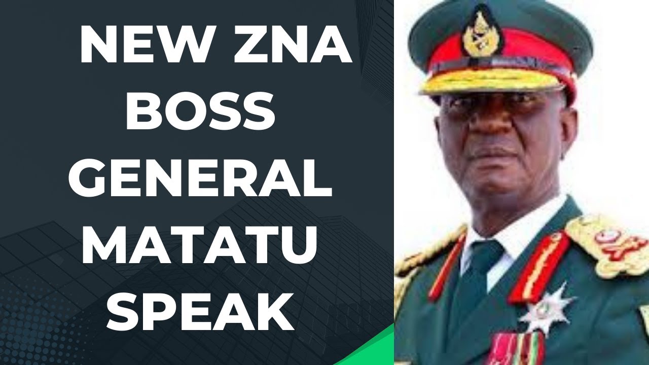 New Zimbabwe National Army (ZNA) Commander Lieutenant General Matatu Speak