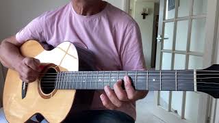 Moon hang low incredible string band guitar lesson Robin Williamson