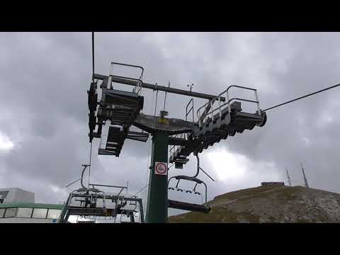 Risalita integrale seggiovia Leitner "Rodella - Des Alpes" - Campitello di Fassa (TN)