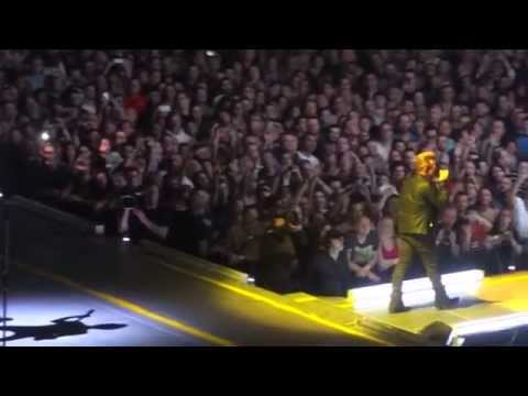 U2 LIVE Sunday Bloody Sunday +Raised By Wolves +The Fly HD @ Paris Bercy 11-11-2015