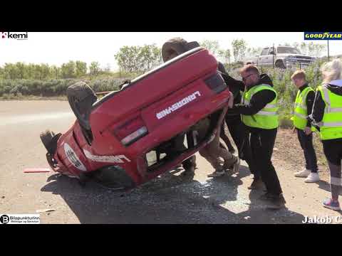 Rallycross Iceland 2019! 2.round - CRASH