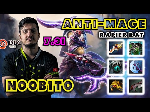 Noobito Brame Anti-Mage Rapier RAT  7.31 B DPC WEU Spring Tour