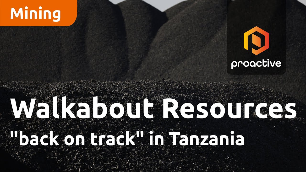 Walkabout Resources "back on track" in Tanzania