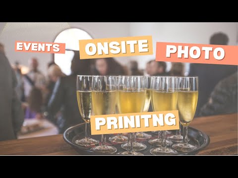 On Site Photo Printing for Events – Better Than a Photo Booth!