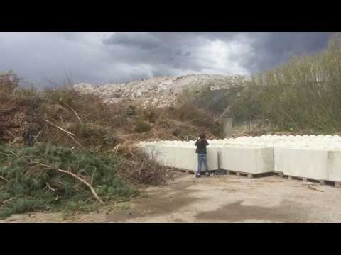 August Hylse - SOPTIPPEN Angelskog,Ronneby (spelar in konstig film) -23/4 2017- iPhone 6