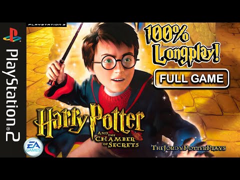100% Longplay of Harry Potter and the Chamber of Secrets PS2 - Upscaled HD Full Gameplay Walkthrough