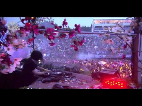 Skrillex LIVE Set At Tomorrowland 2012 Part 1