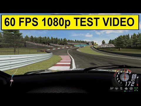60 fps 1080p Test Video - Toca Race Driver 3 - Spa - Mercedes CLK