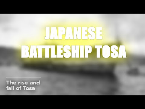The Untold Story of 🇯🇵 Battleship Tosa ⚓