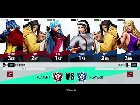M' (Kula/Gato/Krohnen) vs abao (Chizuru/Gato/B.Jenet) Losers Semi-Final - KOFXV ICFC ASIA W3