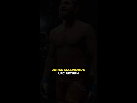 Jorge Masvidal’s Potential Octagon Comeback