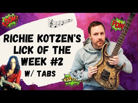 Richie Kotzen's Soloing Secrets Revealed: Lick of the Week #2!