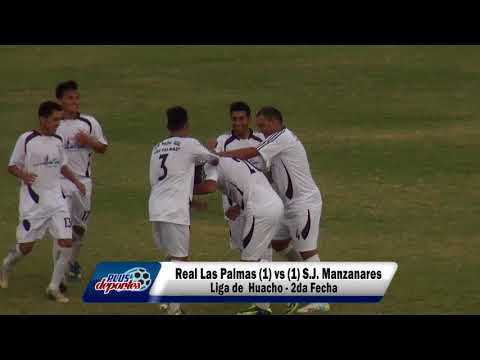 GOLES/REAL LAS PALMAS (1) vs (1) REAL LAS PALMAS - FÚTBOL HUACHANO - 1ERA FECHA/2018.