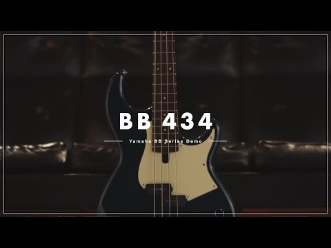 Yamaha BB434 4-String Bass Guitar, Black image 4