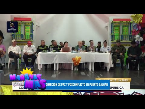 Comisión de Paz y Posconflicto en Puerto Salgar: voces y reflexiones | Mañanas con Más Televisión 🕊️
