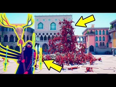 TABS Mod - Ultimate Mage vs 100 Units! Ep.1