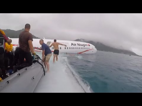 Micronesia: Insights into the rescue operation of the crashed plane