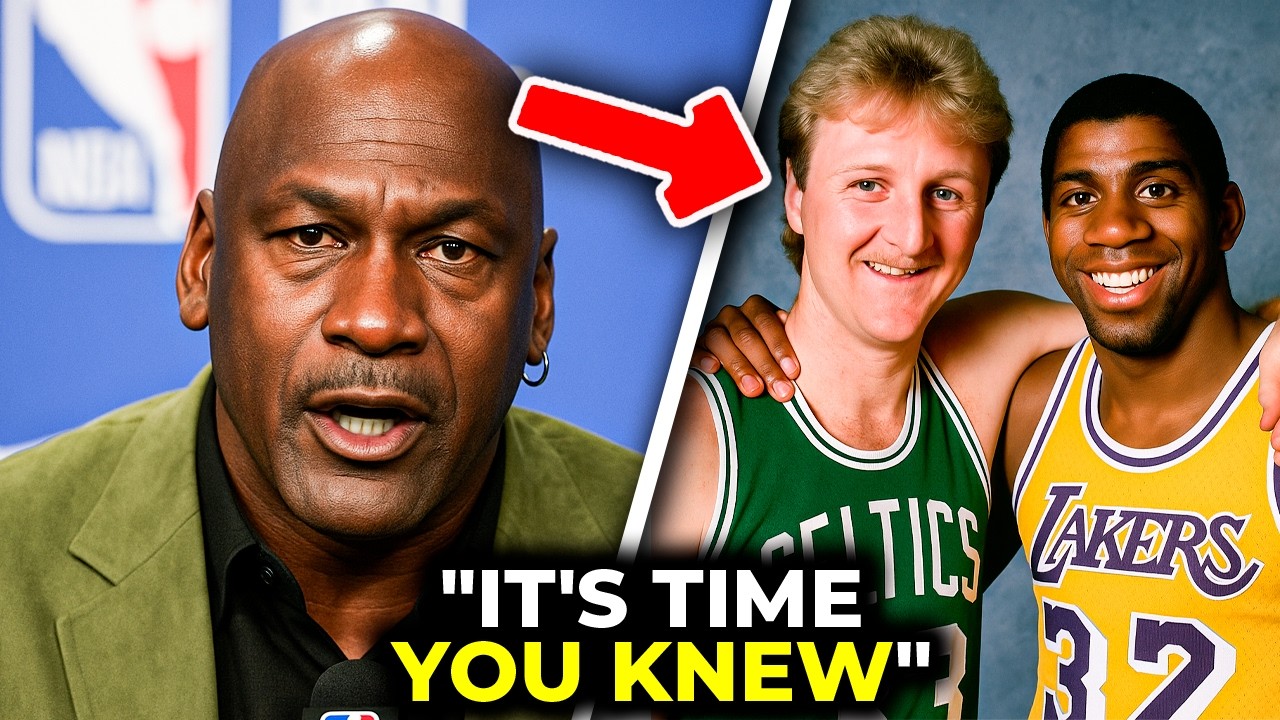 Michael Jordan Reveals How Bird & Magic Shaped His Greatness