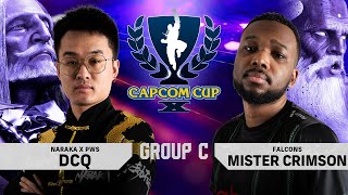 DCQ (JP) vs. Mister Crimson (Dhalsim) - Group C - Capcom Cup X