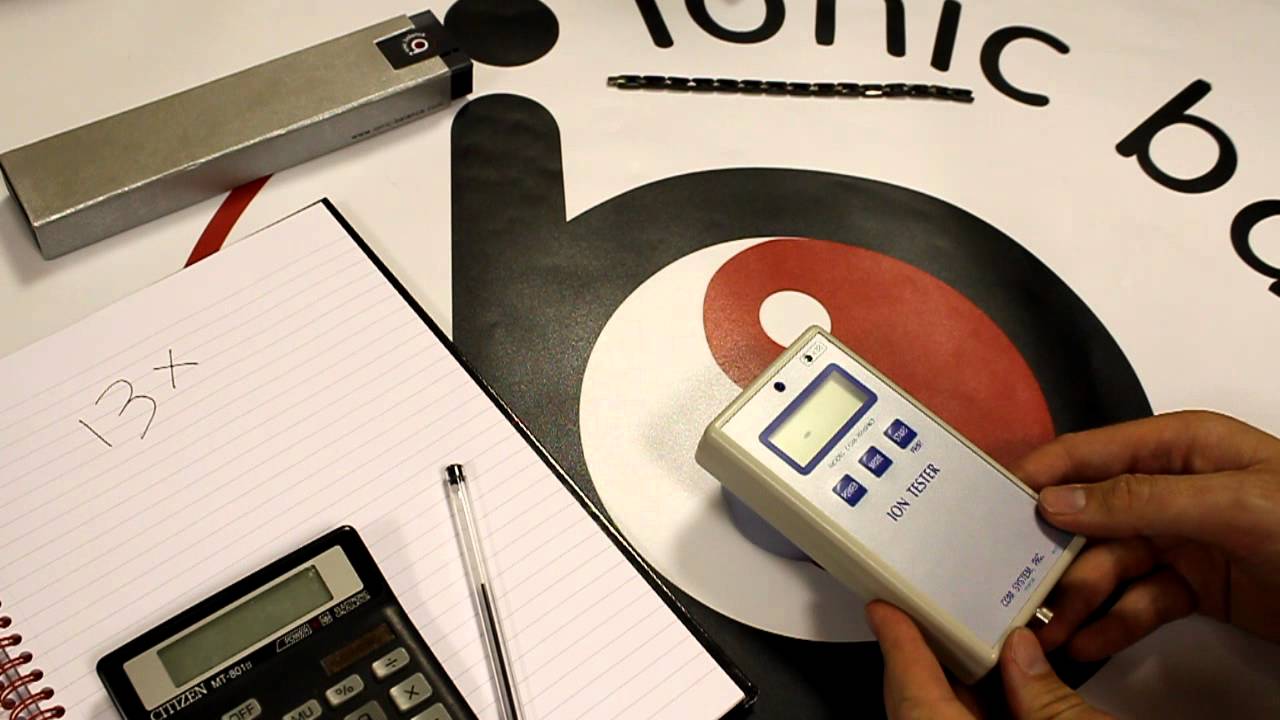 Ionic Balance Bracelet Ion Test