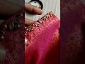 Click Above For Full Video Simple Work Ever Blousedesigns Aariworkwithnormalneedle Blouse Kundan