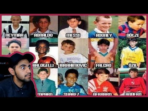 تحدي معرفة اكثر من 100+ لاعب كرة قدم لما كانوا اطفال - اقوى تحدي كروي في يوتيوب !!!