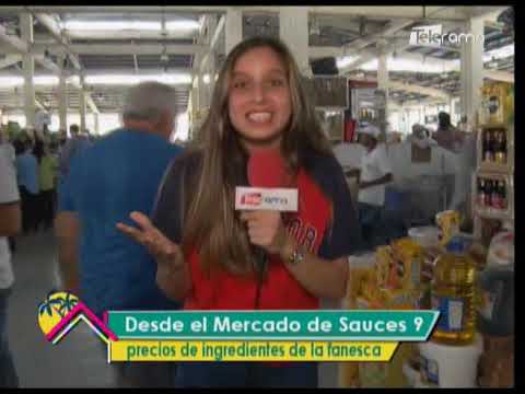Desde el Mercado de Sauces 9 precios de ingredientes de la fanesca
