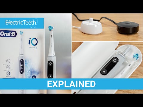 Braun Oral-B iO4 elektrinis dantų šepetėlis baltas Quite Baltas video