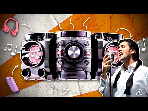 Музыкальный центр LG DM5360K черный - Видео