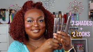 Danessa Myricks Colorfix Stix Review | 7 Shades Swatched + 2 Looks on Dark Skin