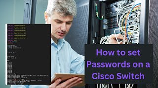 How to setup a console and enable password on a Cisco Switch/Router