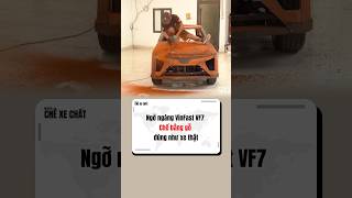 VinFast VF7 được chế tạo bằng gỗ quá đỉnh. #vinfast #vf7 