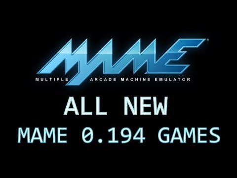 All new MAME 0,194 games