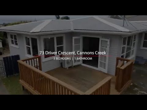 73 Driver Crescent, Cannons Creek, Porirua, Wellington, 3房, 1浴, 独立别墅
