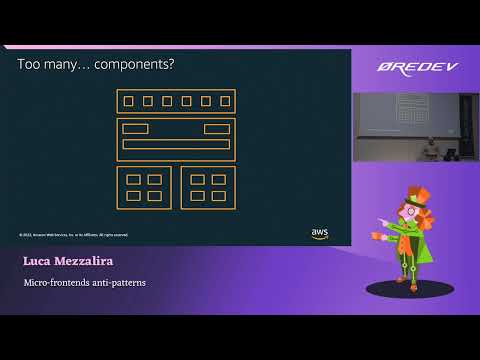 Luca Mezzalira – Micro frontends anti patterns | Øredev 2022