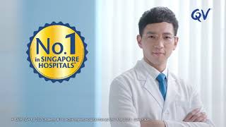 10/10 Dermatologists in Singapore would recommend QV for dry, sensitive or eczema-prone skin*