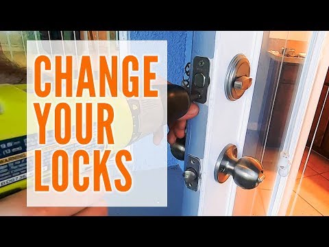 Change Locks & Deadbolts on Doors | New House Security Must