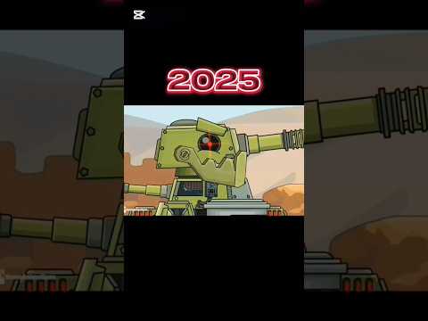 All evolution of kv44m the powerful monster in homeanimations#cartoon #edit #tank #supertank