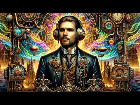 Psychedelic trance by DJ Nexxus 604 • 6 hours non-stop music vol.5 [AI trippy video]