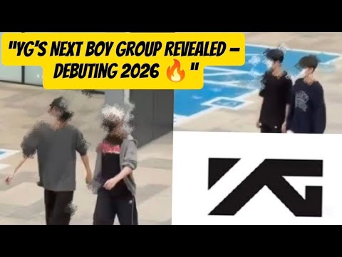 YG Entertainment Officially Confirms a New Boy Group Debuting in 2026 — “A New Era Begins”