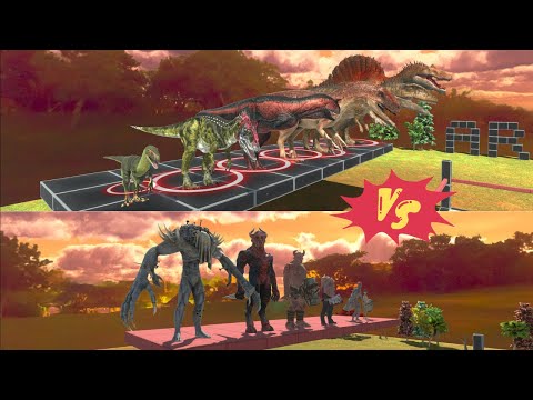 Carnivore vs Infernal Monsters - Animal Revolt Battle Simulator