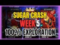 Mcoc Sugar Crash Week 4 |  100% Itemless completion | Best boosts for path and much more! #mcoc