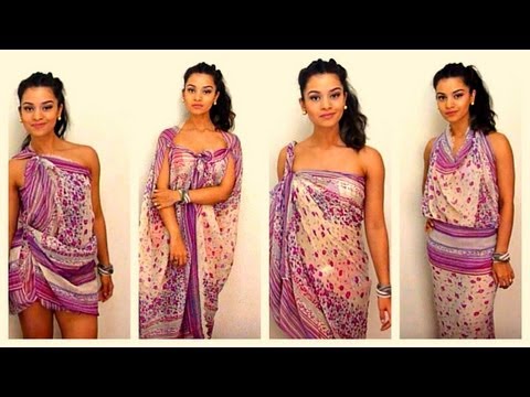 How to tie and style your sarong / pareo in 11 different ways - dianasaid.com