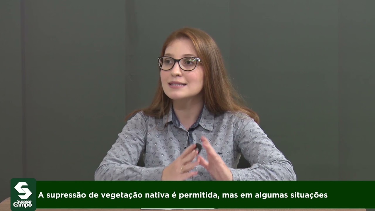A supressão de vegetação nativa é permitida, mas em algumas situações