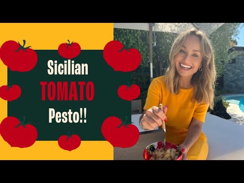 TOMATO Pesto | Sicilian Pesto Trapanese | Giada De Laurentiis