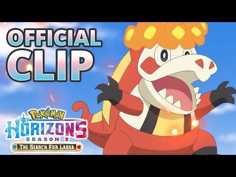 Fuecoco Evolves! 🔥 | Pokémon Horizons: Season 2 | Official Clip