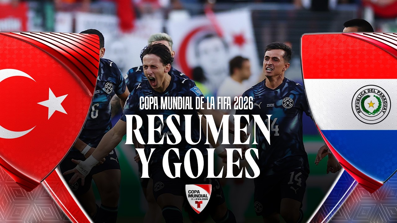Resumen Turquía vs Paraguay